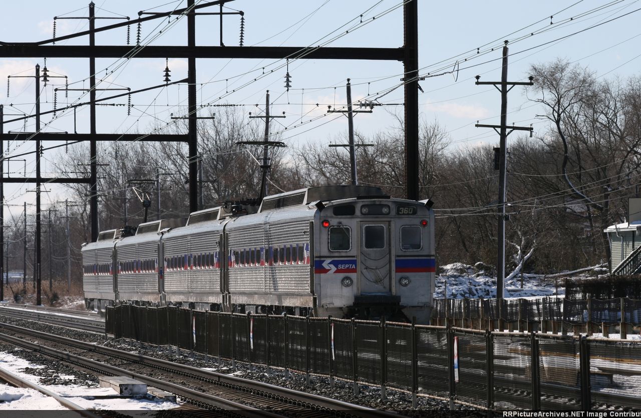 Departing for 30th Street Station